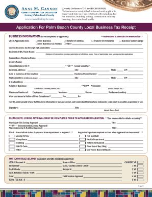 Fill Free fillable Application Requirement Guide for Local Business