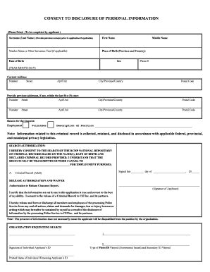 Fill Free fillable CSI Background Screening PDF forms