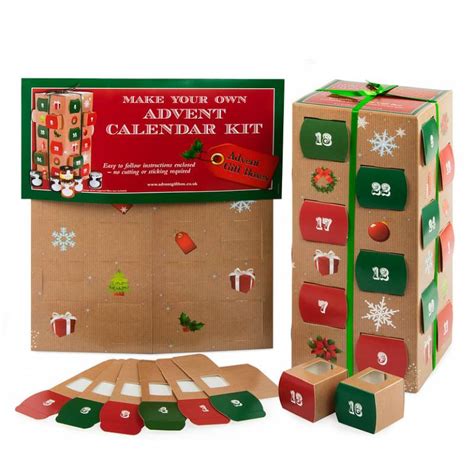 Fill Your Own Advent Calendar Boxes