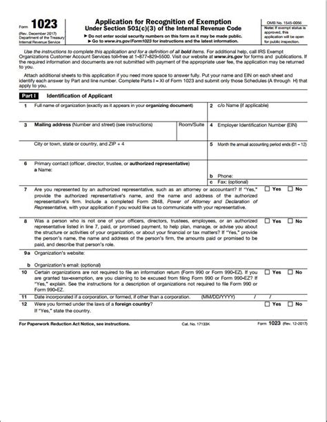 Fillable Form 1023 in 2021 Form, Fillable forms, Recognition