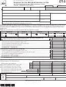 Fillable Form Ct5.4 Request For SixMonth Extension To File New York