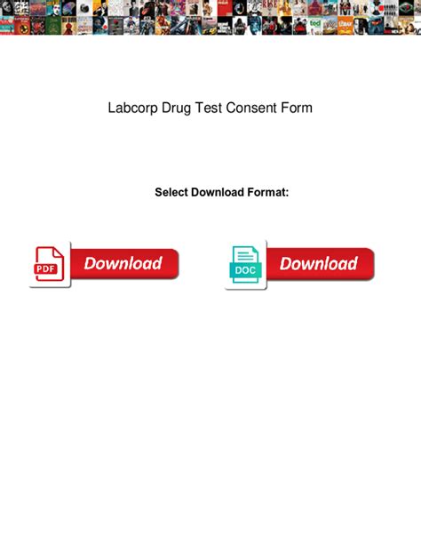 Fillable Online Labcorp Drug Test Consent Form greg. Labcorp Drug Test