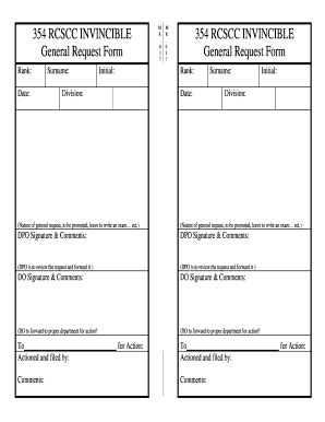 Fillable Online RCSCC Columbia Request Form - 354 RCSCC …