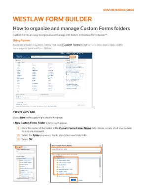 Fillable Online Westlaw Forms Quick Reference Sheet ProDoc Fax Email