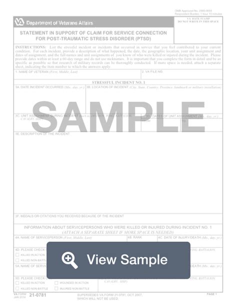 Fillable VA Form 210781 Free Printable PDF Sample FormSwift