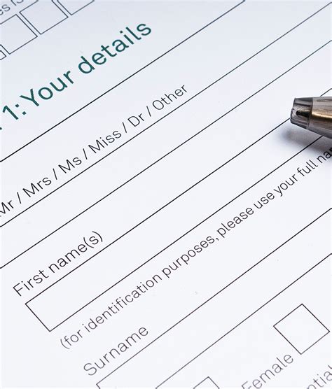 Filling in a form Learning English Cambridge English