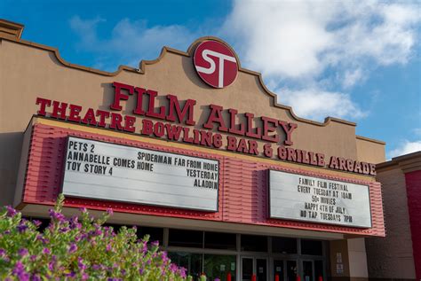 Film alley bastrop showtimes. Military Evening (with ID): $8.00. Adult Matinee (before 6PM): $7.75. Child Matinee (before 6PM): $6.50. Senior Matinee (before 6PM): $6.50. Military Matinee (before 6PM): $7.00. Discount Tuesday (after 6PM): $5.00. ST-IMMERSIVE Upcharge: $2.00. 3D Upcharge: $2.50. We open 30 minutes before the first show time starts. 