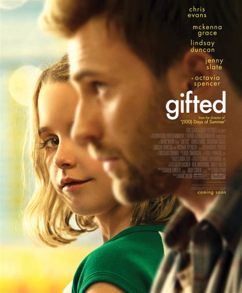 Film gifted. Frank Adler (Chris Evans) is a single man raising a child prodigy - his spirited young niece Mary (Mckenna Grace) - in a coastal town in Florida. Frank's plans for a normal school life for Mary are foiled when the seven-year-old’s mathematical abilities come to the attention of Frank’s formidable mother Evelyn (Lindsay Duncan) whose plans for her granddaughter threaten to separate Frank ... 