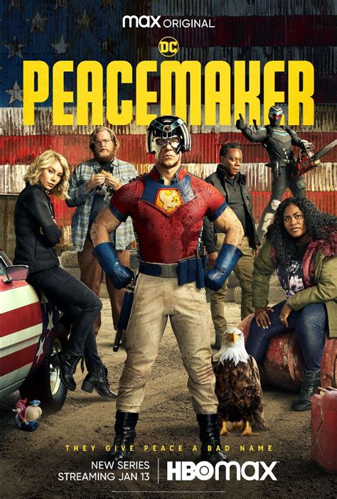 Mar 9, 2022 · Peacemaker is a spin-off from the 2021 (anti) superhero film The Suicide Squad, and sees John Cena reprise his role as the titular character as a returns home after his tussle with Bloodsport. 