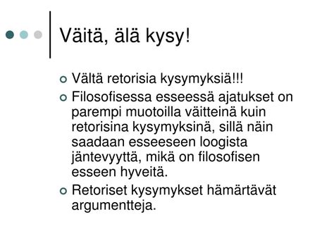 Filosofinen essee - Peda.net