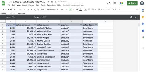 Filter Views How to Filter Google Sheets Without Affecting Other
