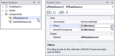 Filter an Entity Framework Data Source Reporting - DevExpress