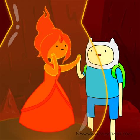 Fin and fire. Click to watch more Adventure Time: https://www.youtube.com/watch?v=wyntAvplstc&list=PLNRIpq3d76AzQ-kyDf34xx1nK5ZIBYxPiVisit: https://play.google.com/stor... 