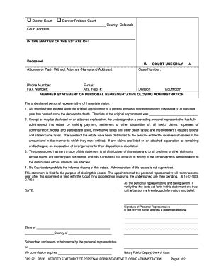 Final Accounting Form Fill Out and Sign Printable PDF Template