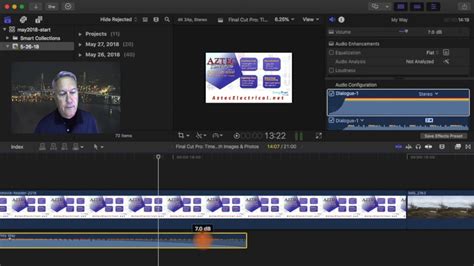 Final Cut Pro FCP Tutorial How to add music to your video Part 5