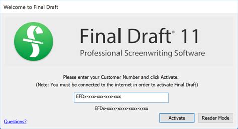 Final Draft [12.0.4] Crack + Activation Code (Latest) Free Download
