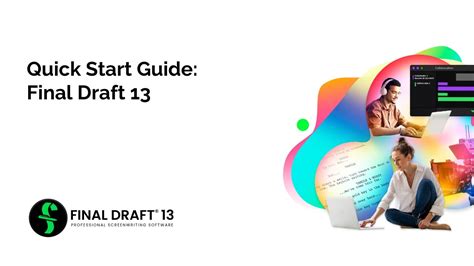 Final Draft 13 guide