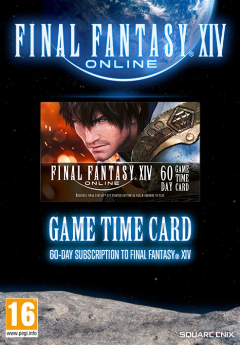 Final Fantasy 14 Game Time Card Amazon