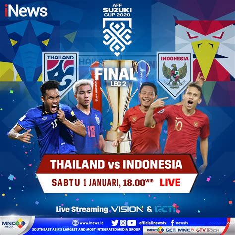 Final Indonesia vs Thailand: Siaran Langsung yang Akan Menggetarkan Bangsa