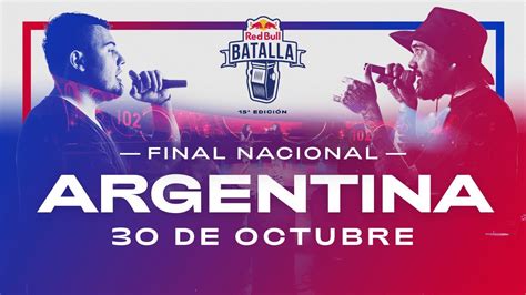Final Nacional de la Red Bull Batalla de Argentina: participantes, horarios y cómo ver en vivo