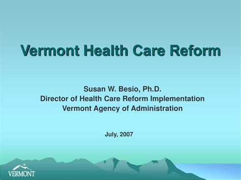 Final Reading: Vermont’s health care system is a ‘village …