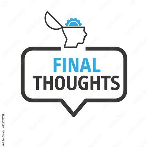 Final Thoughts Vector Art, Icons, and Graphics for Free Download