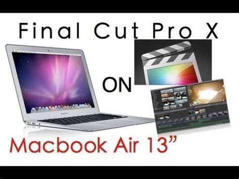 Final cut pro macbook air. Compressor tightly integrates with Final Cut Pro to add custom output settings and extensive delivery features. With support for HDR, HEVC, 360° video, and MXF output — and standout performance and efficiency on Mac computers with Apple silicon — it’s the most powerful, flexible way to export your Final Cut Pro … 