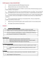Final exam study guide hope segment one. - Maricopa county sheriff study guide practice test.