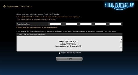 Final fantasy 14 registration code. Important Information about Account Access Recovery. If you are encountering issues accessing your SQUARE ENIX Account or need to change your registered information (email address, name, etc.), please be sure to read the following articles. These will either help you resolve the issue or guide you to the relevant help form, from which we will ... 