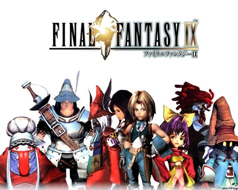 Final fantasy 9. Characters of Final Fantasy IX. The main playable characters of Final Fantasy IX, from left: Quina, Freya, Eiko, Garnet, Zidane, Steiner, Vivi, and Amarant. Final Fantasy IX, a PlayStation role-playing game consisting of four CD-ROMs, [1] features a cast containing various major and minor characters. 