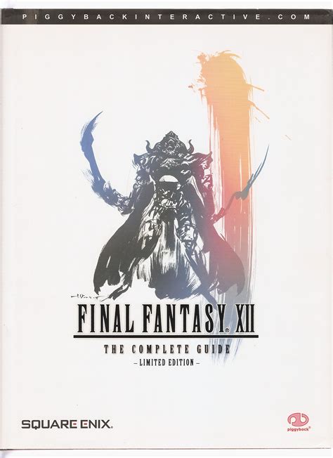 Final fantasy xii limited edition guide. - Manual de servicio del motor d15b.