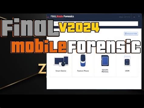 Final mobile forensic tool. 06 Full Version - Latest Offline Installer - The essential too...
