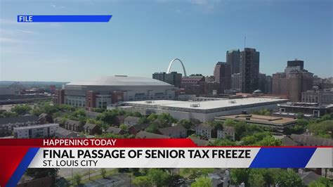 Final passage of senior tax freeze taking place today