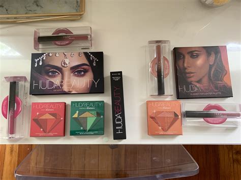 Finally received my small and large Huda mystery bag