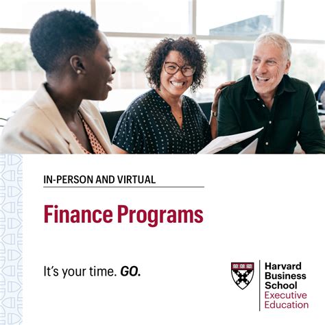 Finance Programs - Executive Education - Harvard Business School