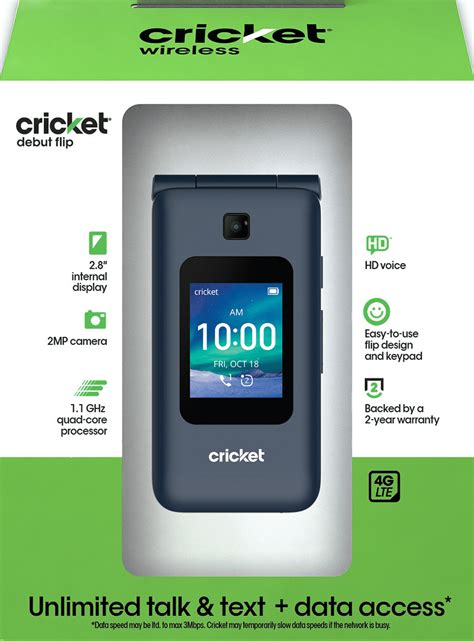 The biggest catch with Cricket Wireless plans is how your download speeds cap at 4 Mbps (4G) or 8 Mbps (LTE) and streaming speeds cap at 1.5 Mbps. Translation: you’ll have a slower connection than you would with another mobile company. Of course, we’re talking a few extra seconds when you’re googling something.