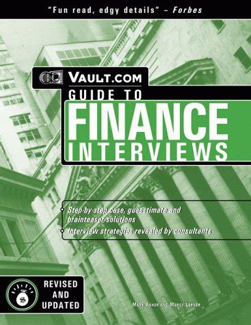 Finance interviews the vault com guide to finance interviews vault. - Memórias de um médico de corações.