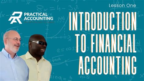 Financial Accounting Lesson 1 Introduction to Accounting Finally Learn