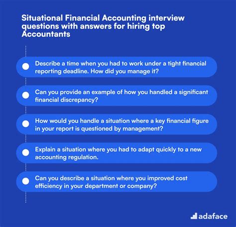 Financial Accounting Questions And Answers For Interview