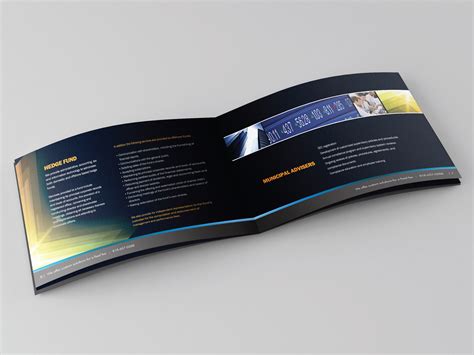 Financial Consulting MultiPage Brochure Design Brochure Design and