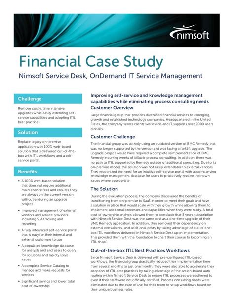 Financial Management Case Study With Solution