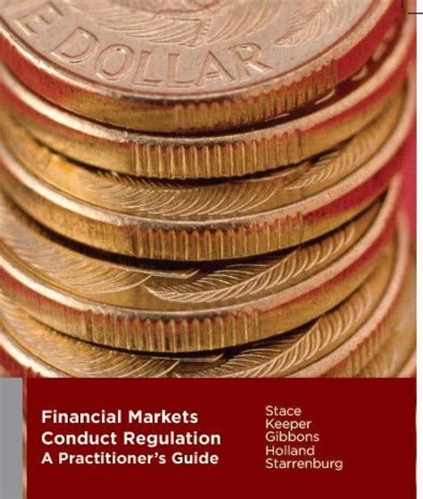 Financial Markets Conduct Regulation: A Practitioner