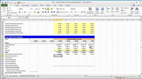 Financial Modeling Quick Lesson Building a Discounted Cash Flow (DCF