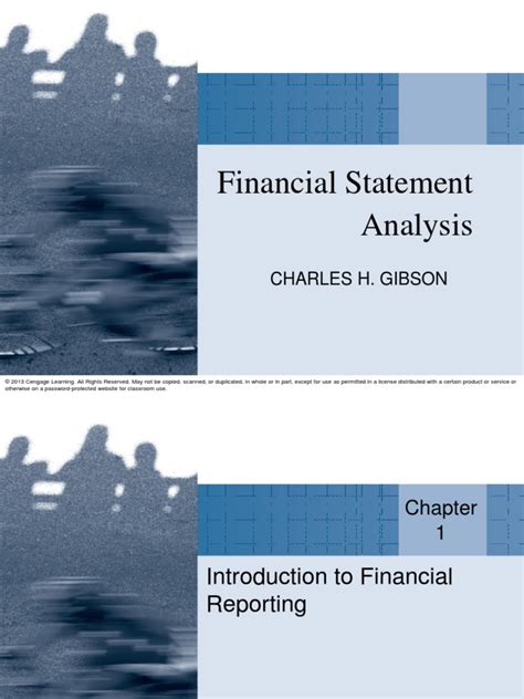 Financial Statement Analysis Gibson Pdf
