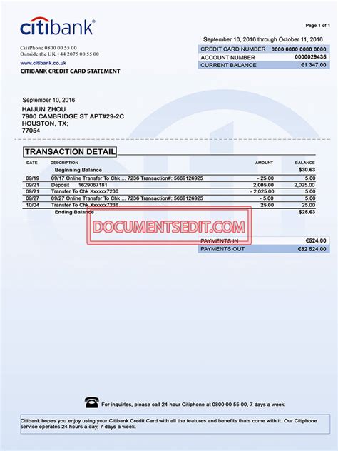 Financial Statements - The City Bank