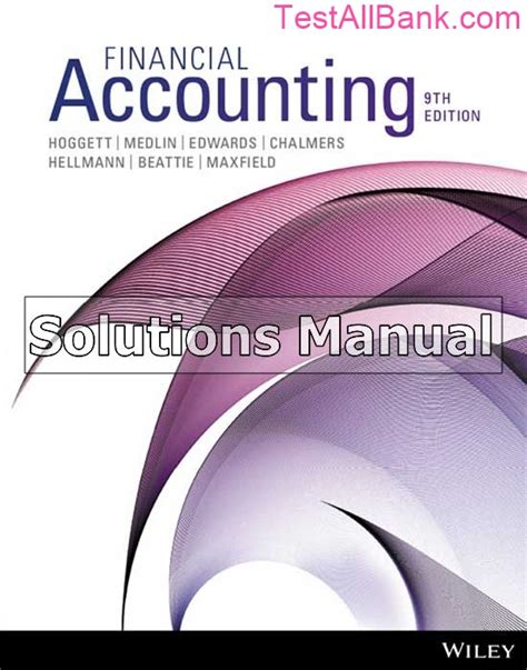 Financial accounting by hoggett solutions guide. - A fishing guide to kentuckys major lakes paperback april 3 1998.