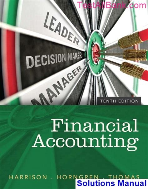Financial accounting harrison horngren solution manual. - Solutions study guide chemistry answer key.