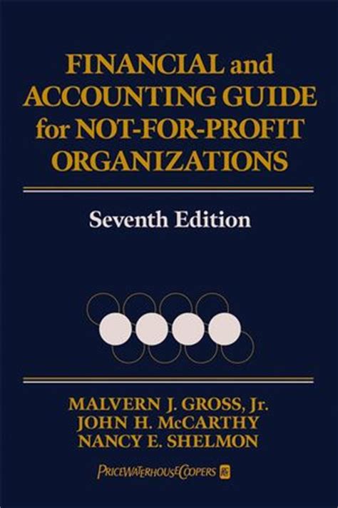 Financial and accounting guide for not for profit organizations seventh edition. - Cultura e la poesia italiana del dopoguerra..
