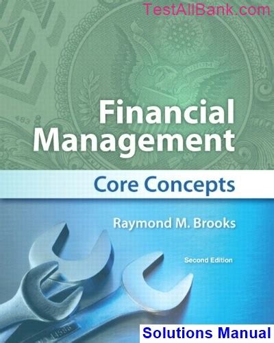 Financial management core concepts brooks solutions manual. - Educación y economía en el sindicalismo de marín civera.
