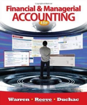 Financial managerial accounting warren reeve 11th edition solutions manual. - Red tiger taekwondo black belt testing manual.